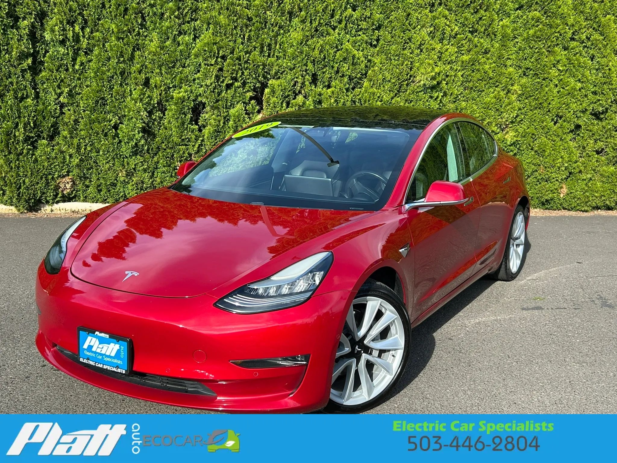 2018 TESLA MODEL 3 LONG RANGE SEDAN 4D